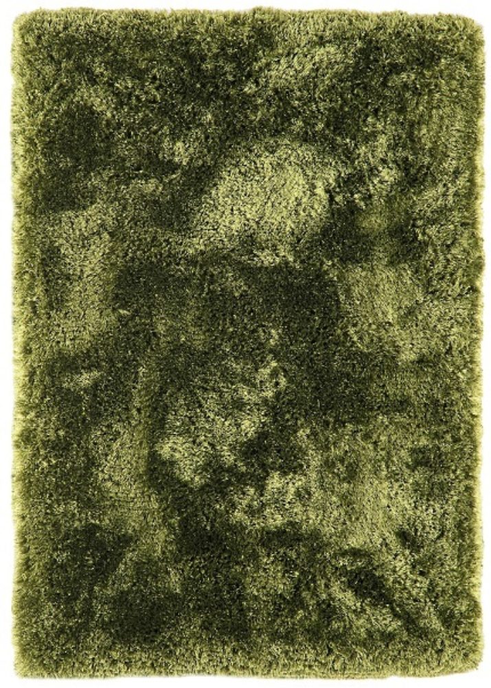 Plush green Fluffy Carpets