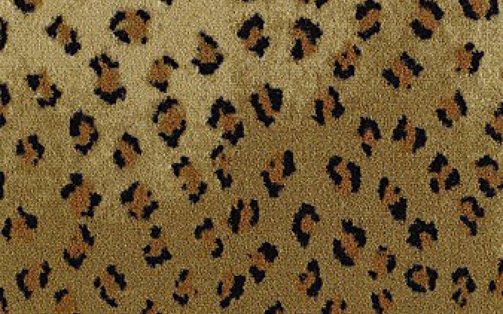 Animal Cheetah Print Carpet