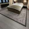 Cheshire Silk Umber Rug/Dark Walnut Border